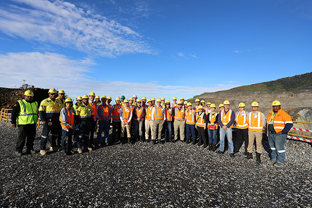 Smelter Customers and ICAA Board visit Ok Tedi operations