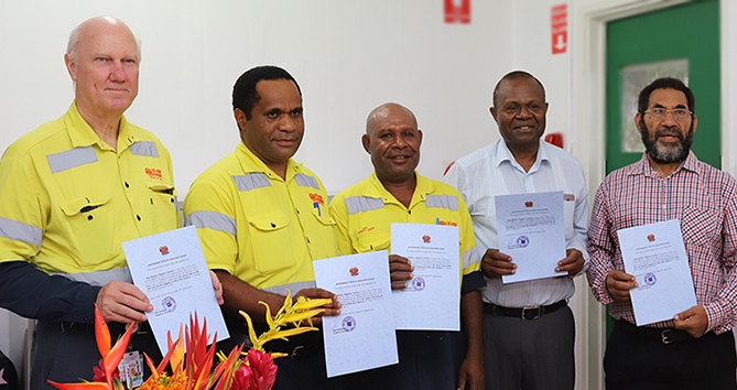 OTML and PNG Civil and Identity Registry officially open Tabubil NID office