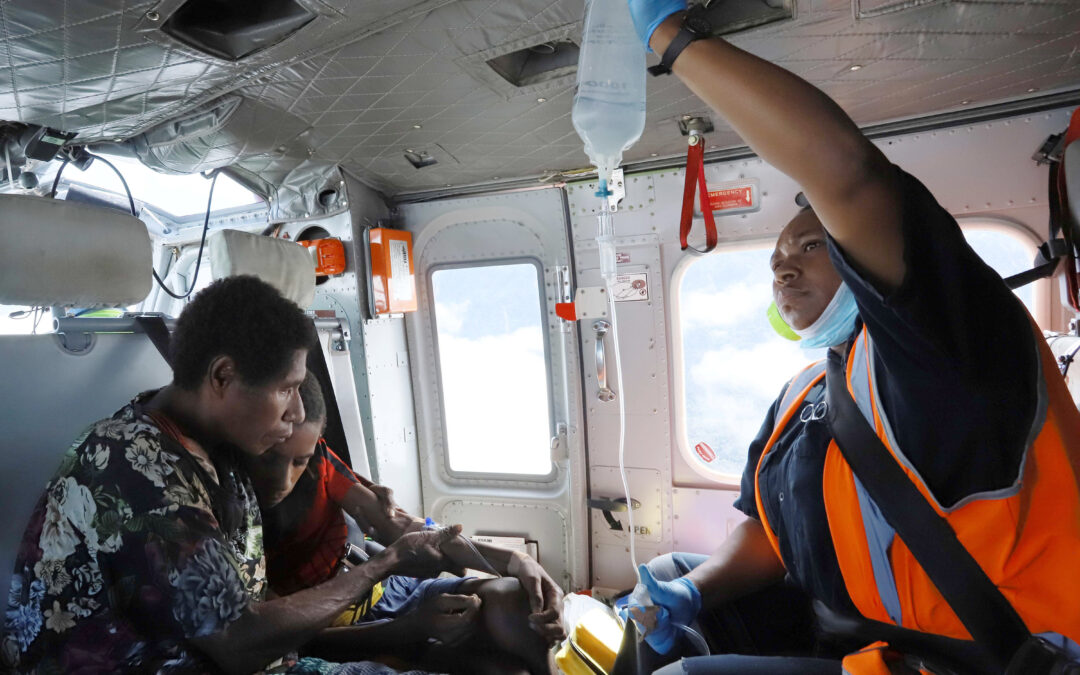 Tabubil Hospital staff humbled by medevac experience