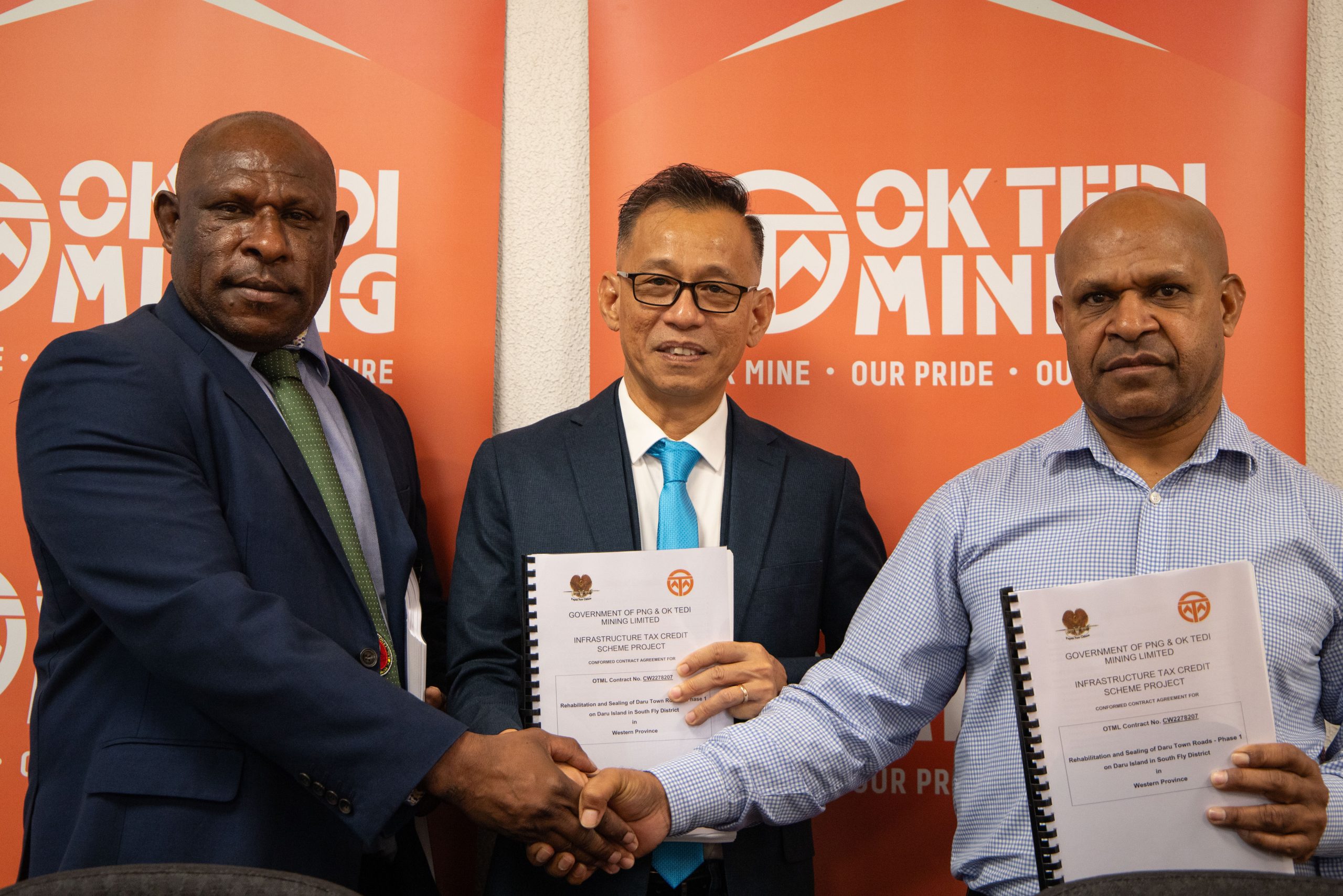 OTML signs two Road Project Agreements