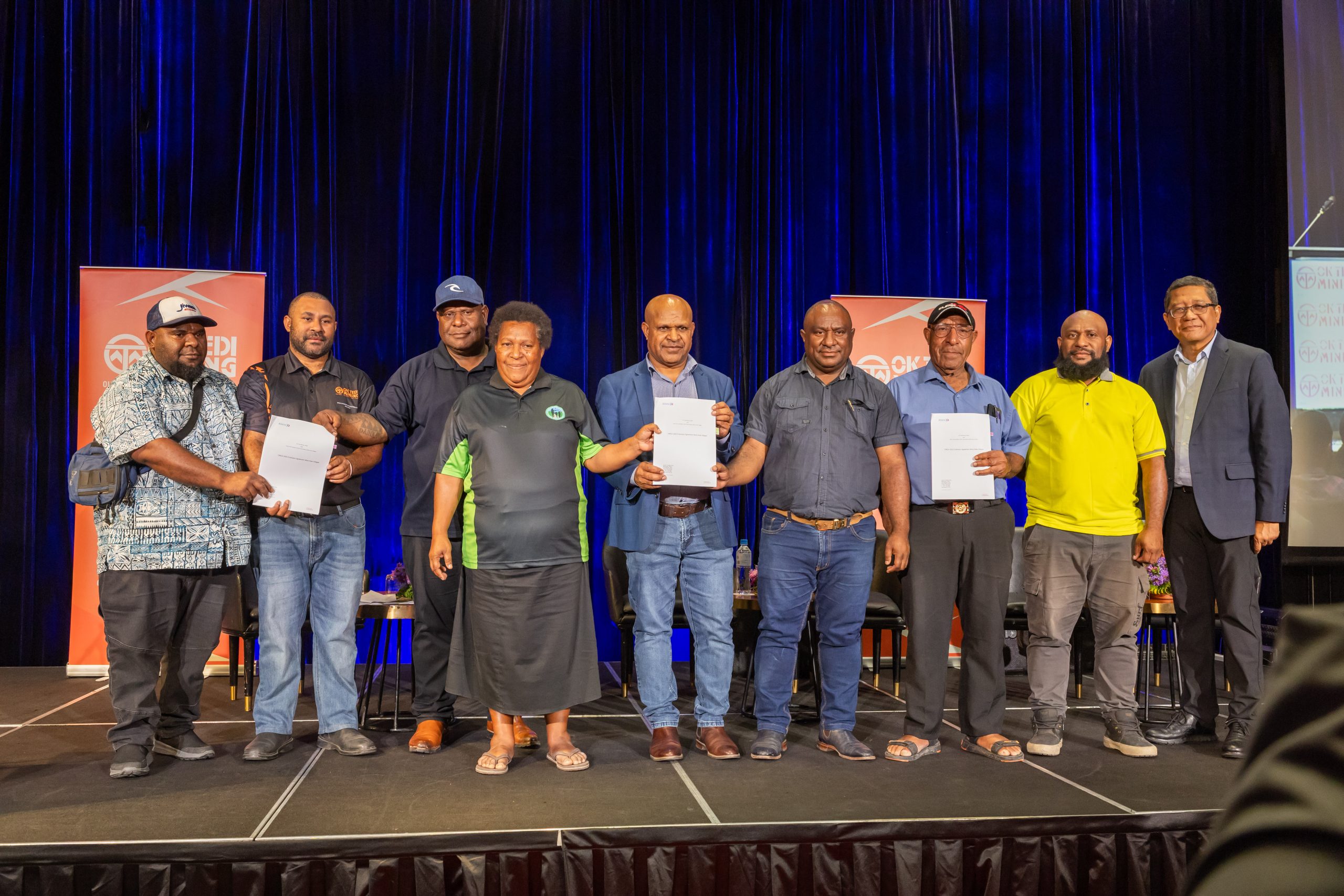 Ok Tedi Signs Historic 4th Community Mine Continuation Agreement