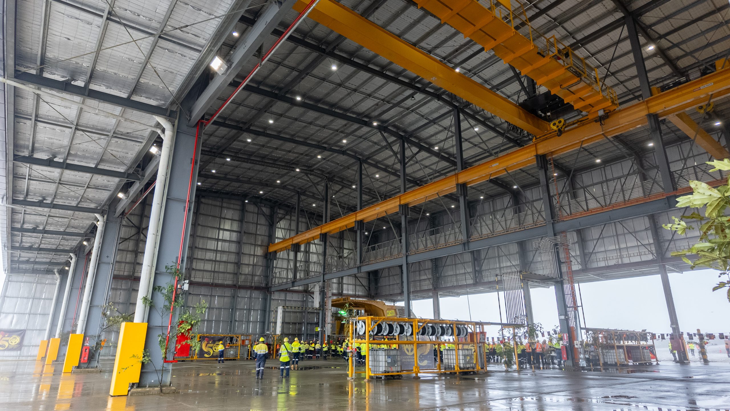 Ok Tedi Commissions New Mine Operations Workshop to Support Electric Truck Fleet