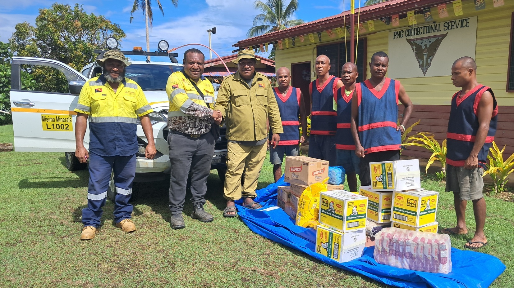 Ok Tedi’s Misima Minerals strengthens Government Partnerships through support to Misima PNG Correctional Services